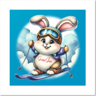 Ski Bunny Posters and Art